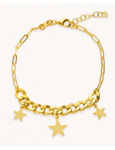 Pulsera  estrellas barbada...