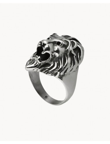 Anillo    lion de acero...