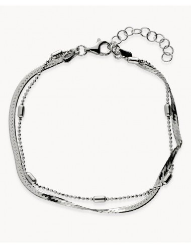 Pulsera  virtud de plata de...