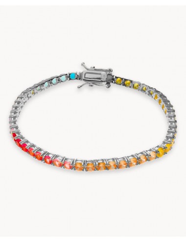 Pulsera  riviere arcoiris...