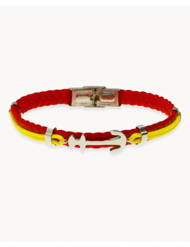 Pulsera   ancla trenza...