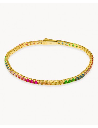 Pulsera  riviere arcoiris...