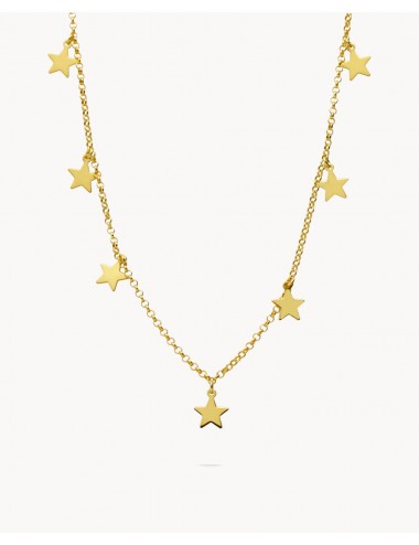 Collar  all star gold de...