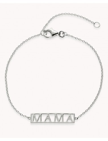 Pulsera  mamá en bloque de...