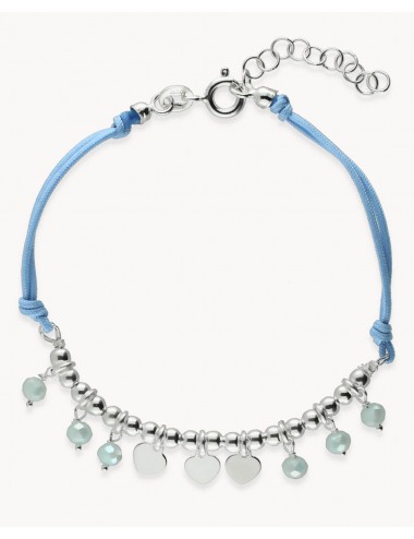 Pulsera  mar azul de plata...