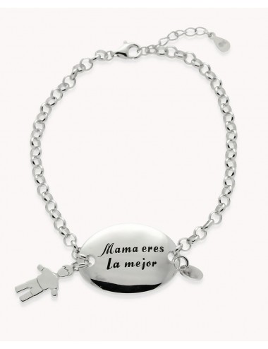 Pulsera  mamá eres la mejor...