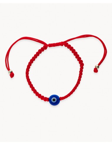 Pulsera  ojo turco macramé...