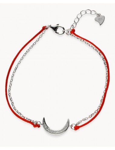 Pulsera  hilo rojo luna de...