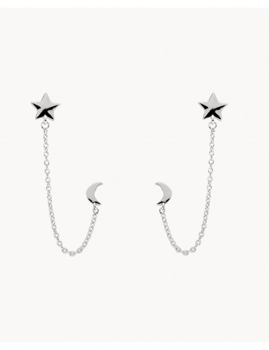 Pendientes ear cuff  luna y...