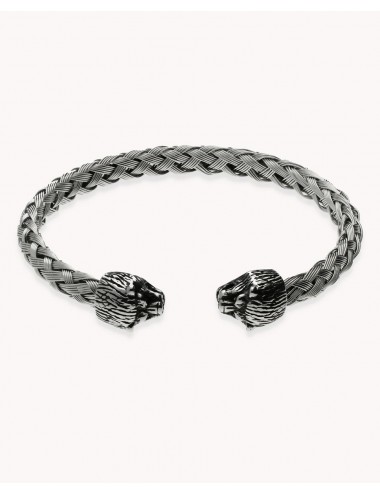 Pulsera   brazalete lobo de...