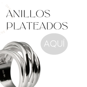 Combinando anillos plateados y dorados