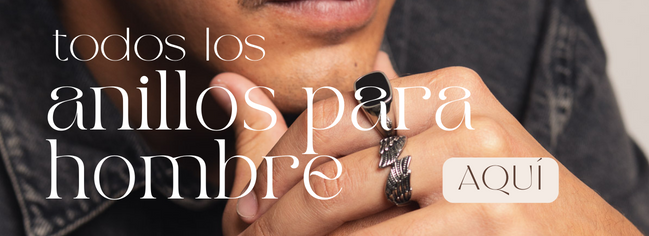 Combinación de anillos para hombre